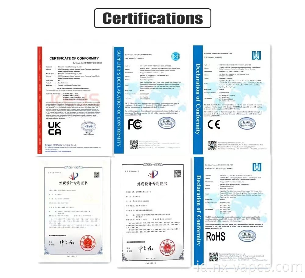 20ml cairan vozol gear sekali pakai 10000 puff vape pena